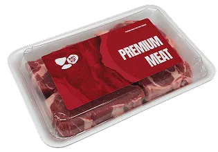 Sticker label untuk frozen food