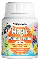 Produk dengan sticker label Vinyl White