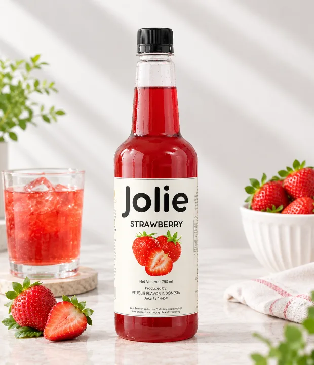 Contoh kemasan 4 dengan Sticker Label Makanan dan Minuman