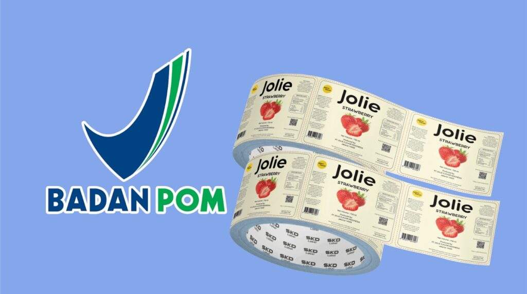 label produk